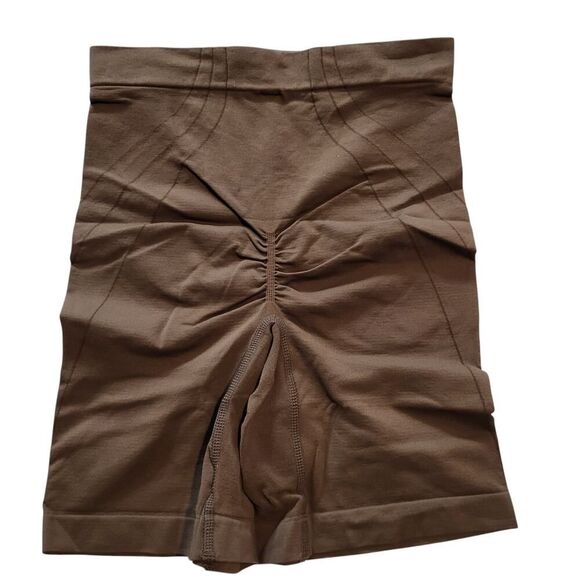 NEW Maidenform Feel Good Fashion Small High Waisted Brown Brief DMS092 Slimming - Picture 2 of 8